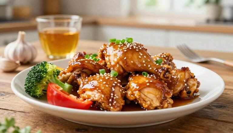 honey garlic chicken