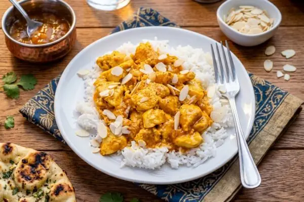 Creamy Chicken Korma with Greek Yogurt